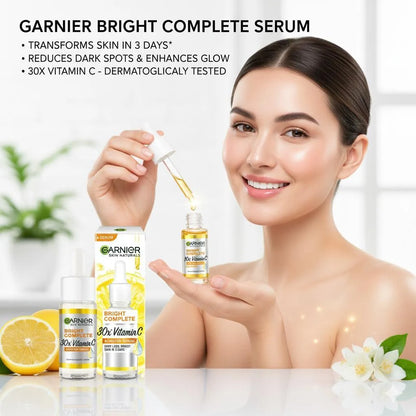 Garnier Bright Complete 30x Vitamin C Spot-Less Serum