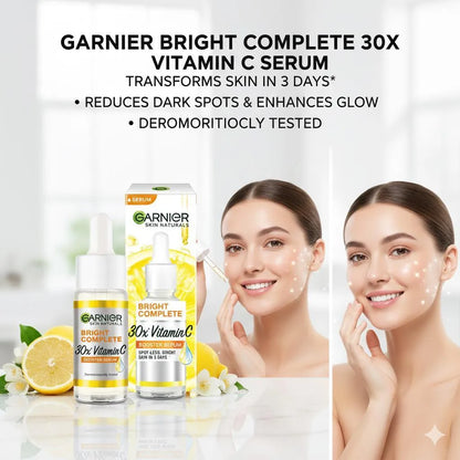 Garnier Bright Complete 30x Vitamin C Spot-Less Serum