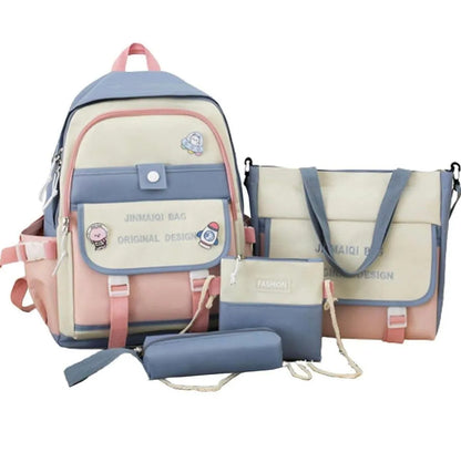Casual Backpack Set