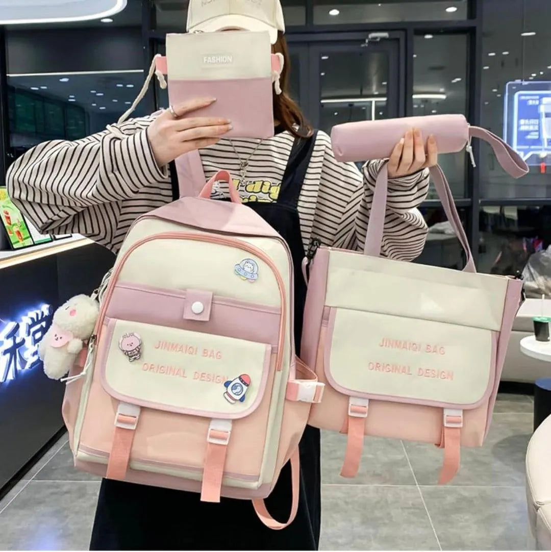 Casual Backpack Set
