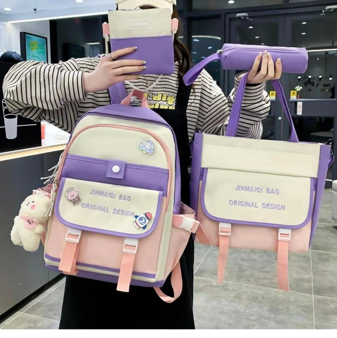 Casual Backpack Set