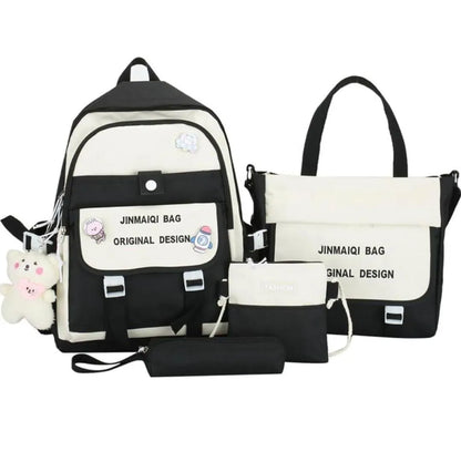 Casual Backpack Set